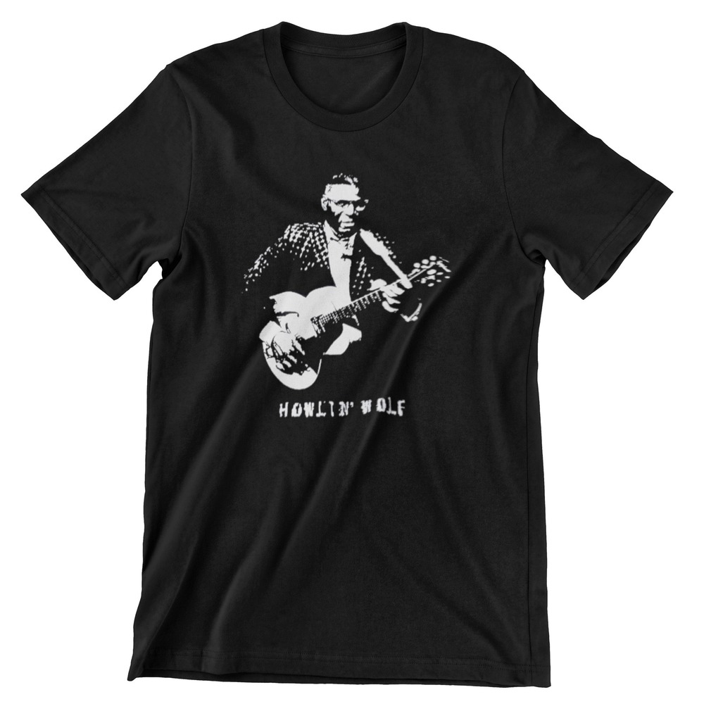 Howlin_ Wolf T-Shirt - Chicago Blues Legend Graphic Tee